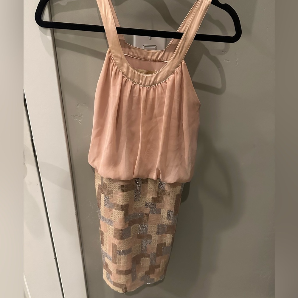 Pink Mini Dress